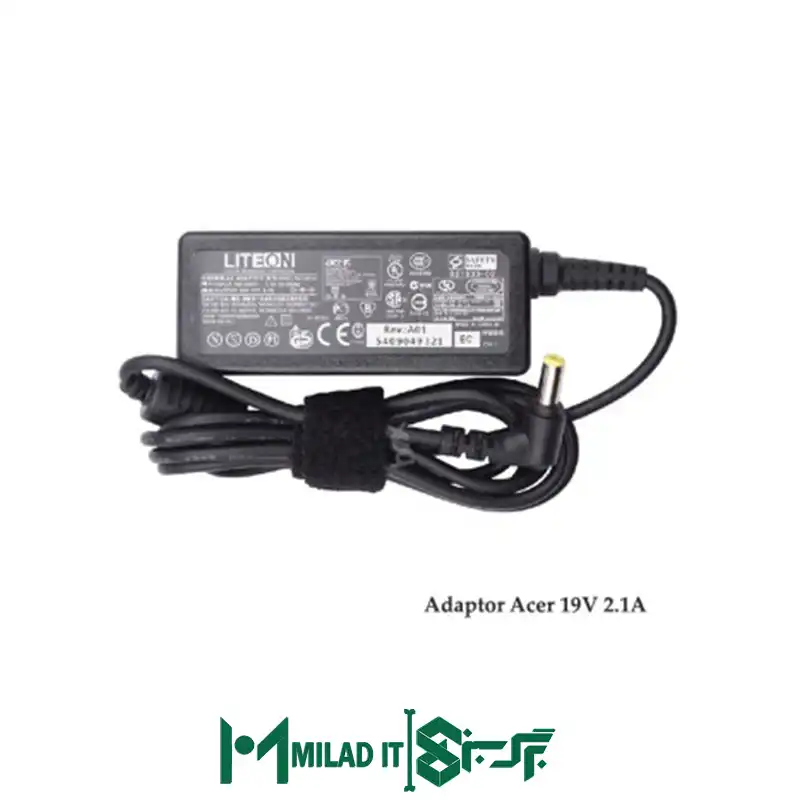آداپتور لپ تاپ ایسر Acer ۱۹V ۲.۱A _۵.۵۱.۷ آداپتور لپ تاپ ایسر Acer ۱۹V ۲.۱A _۵.۵۱.۷