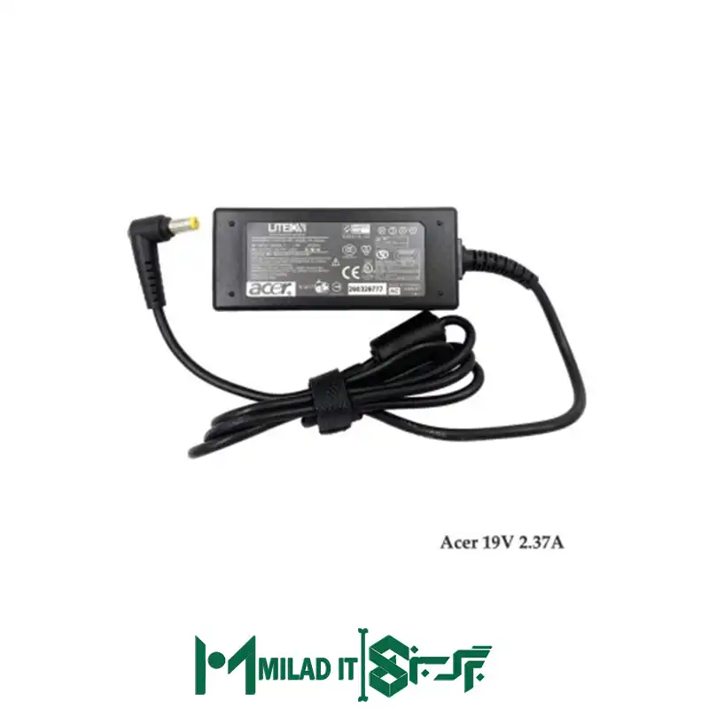 آداپتور لپ تاپ ایسر Acer ۱۹V ۲.۳۷A _۵.۵۱.۷ آداپتور لپ تاپ ایسر Acer ۱۹V ۲.۳۷A _۵.۵۱.۷
