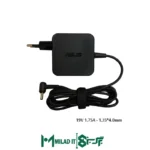 آداپتور لپ تاپ ایسوس Asus 19V 1.75A _4.01.35 زنبوکی سر فیش بزرگ مربعی