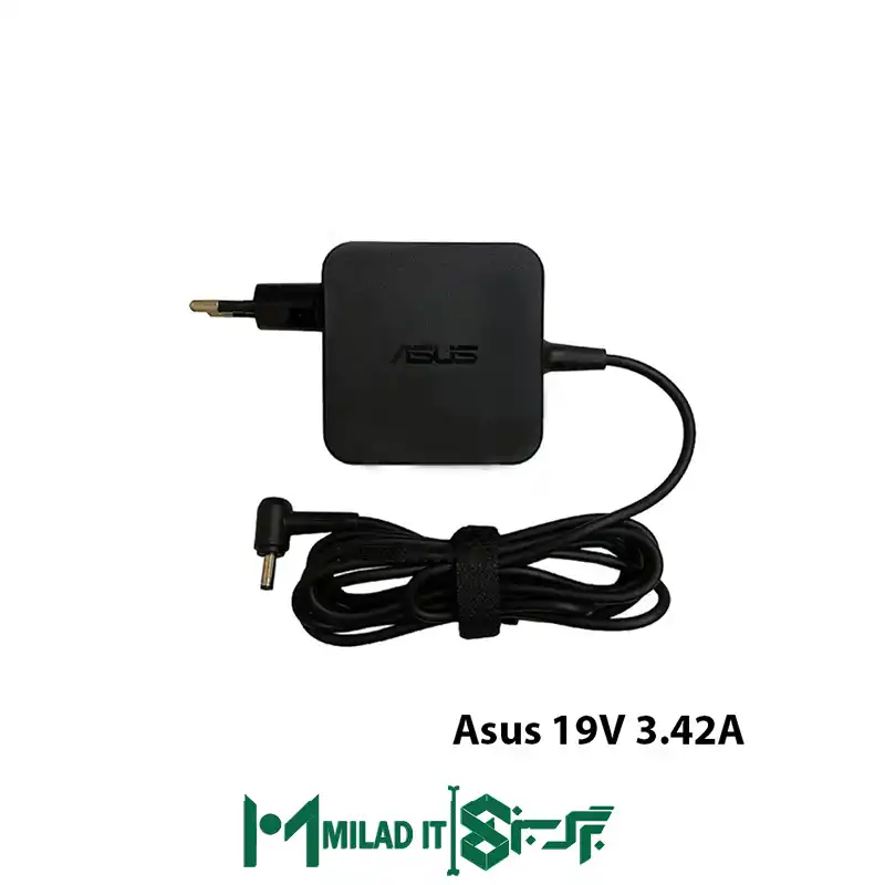 آداپتور لپ تاپ ایسوس Asus ۱۹V ۳.۴۲A _۴.۵۳.۰ مربعی زنبوکی سوزن دار آداپتور لپ تاپ ایسوس Asus ۱۹V ۳.۴۲A _۴.۵۳.۰ مربعی زنبوکی سوزن دار