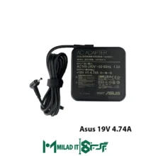 آداپتور لپ تاپ ایسوس Asus ۱۹V ۴.۷۴A _۵.۵۲.۵ مربعی- گارانتی بیمه ایران