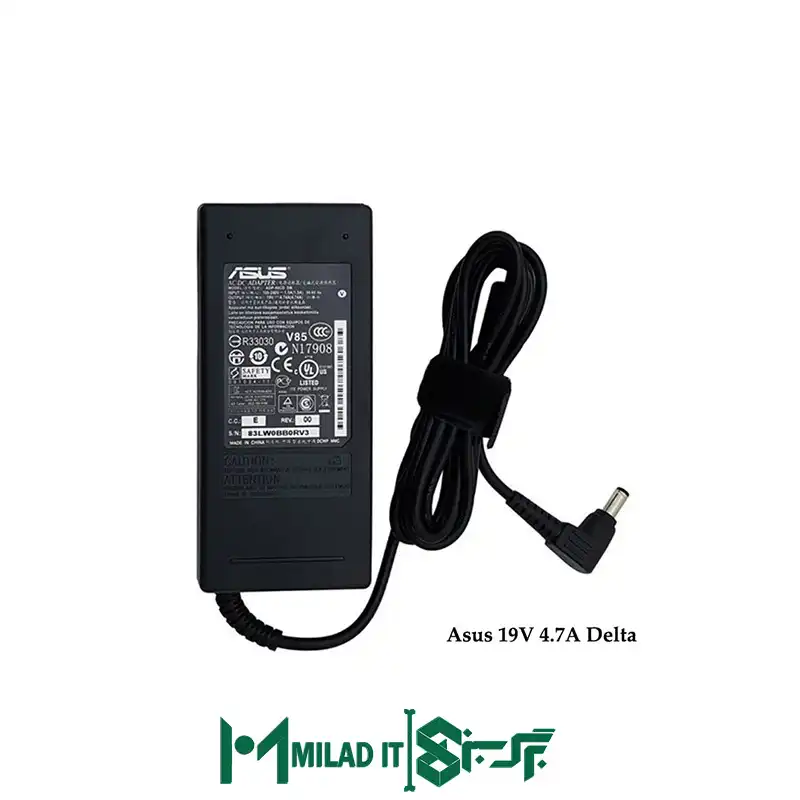 آداپتور لپ تاپ ایسوس Asus ۱۹V ۴.۷A Delta _۵.۵۲.۵ آداپتور لپ تاپ ایسوس Asus ۱۹V ۴.۷A Delta _۵.۵۲.۵