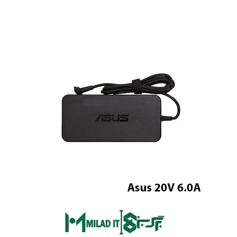 آداپتور لپ تاپ ایسوس Asus ۲۰V ۶.۰A _۴.۵۳.۰ سوزن دار آداپتور لپ تاپ ایسوس Asus ۲۰V ۶.۰A _۴.۵۳.۰ سوزن دار