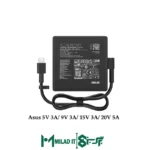 آداپتور لپ تاپ ایسوس Asus 5V 3A 9V 3A 15V 3A 20V 5A