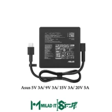 آداپتور لپ تاپ ایسوس Asus ۵V ۳A ۹V ۳A ۱۵V ۳A ۲۰V ۵A