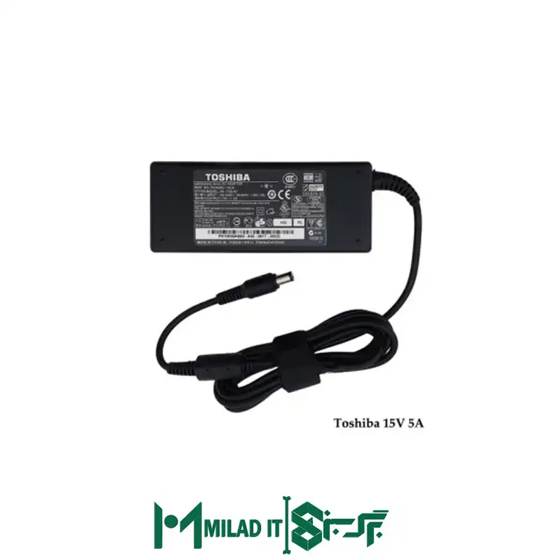 آداپتور لپ تاپ توشیبا Toshiba ۱۵V ۵A Delta _۶.۳۳.۰ آداپتور لپ تاپ توشیبا Toshiba ۱۵V ۵A Delta _۶.۳۳.۰
