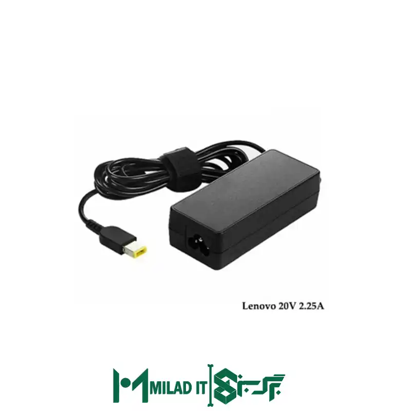 آداپتور لپ تاپ لنوو Lenovo ۲۰V ۲.۲۵A _USB آداپتور لپ تاپ لنوو Lenovo ۲۰V ۲.۲۵A _USB