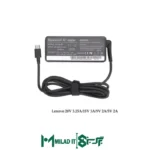 آداپتور لپ تاپ لنوو Lenovo 20V 3.25A 15V 3A 9V 2A 5V 2A مستطیلی