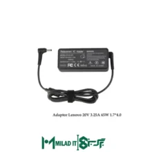 آداپتور لپ تاپ لنوو Lenovo ۲۰V ۳.۲۵A _۴.۰۱.۷ سرریز مستطیلی