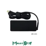 آداپتور لپ تاپ لنوو Lenovo 20V 3.25A _USB