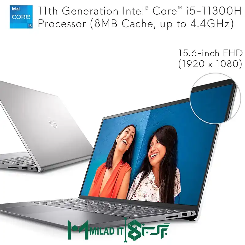 لپ تاپ دل | DELL INSPIRON ۵۵۱۰ / i۵ (۱۱۳۲۰H) / ۱۶GB DDR۴ / ۲۵۶GBI / NTEL IRISXE لپ تاپ دل | DELL INSPIRON ۵۵۱۰ / i۵ (۱۱۳۲۰H) / ۱۶GB DDR۴ / ۲۵۶GBI / NTEL IRISXE