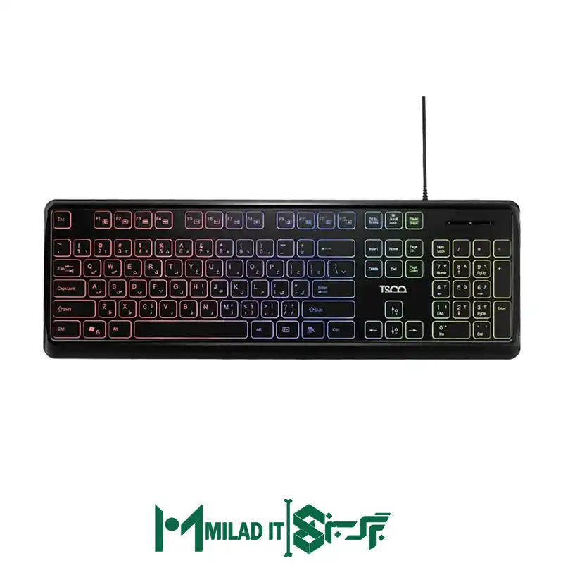 کیبورد با سیم تسکو مدل TSCO TK ۸۰۴۶ کیبورد با سیم تسکو مدل TSCO TK ۸۰۴۶