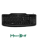 کیبورد با سیم تسکو مدل TSCO TK 8048