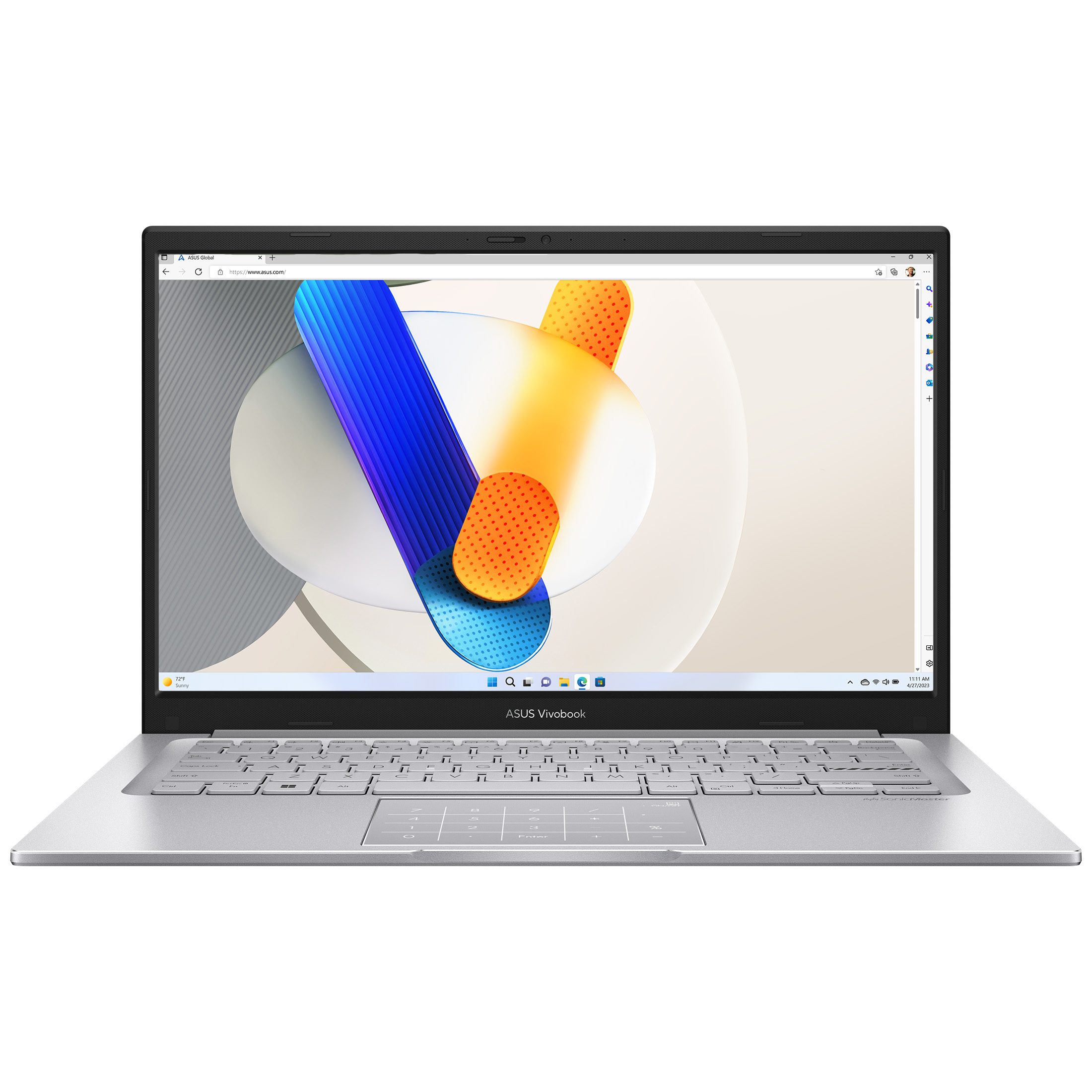 لپ تاپ ASUS مدل Vivobook X1404VA پردازنده Core 5(120U/1.4~5.0GHz) رم 8GB DDR5 حافظه 512GB SSD