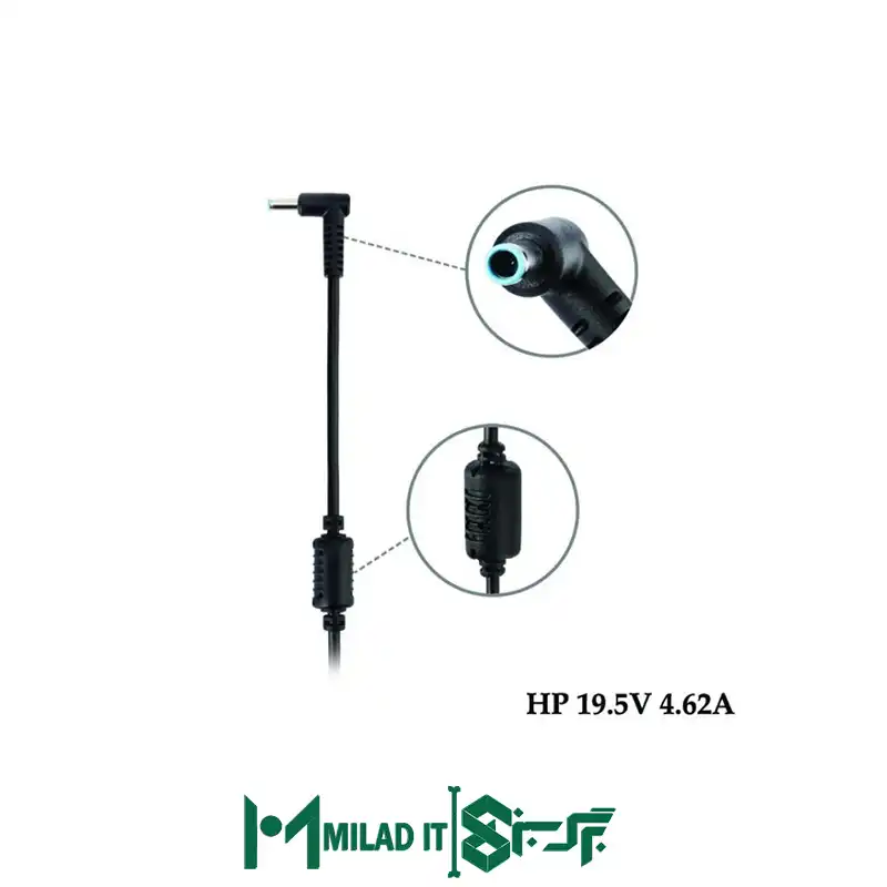 آداپتور لپ تاپ اچ پی HP 19.5V 4.62A Delta _4.53.0