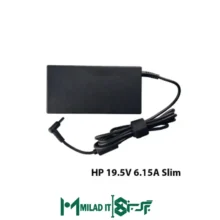 آداپتور لپ تاپ اچ پی HP ۱۹.۵V ۶.۱۵A Slim _۴.۵۳.۰- گارانتی بیمه ایران