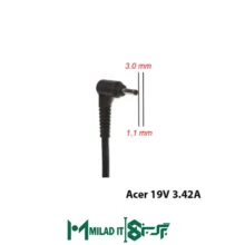 آداپتور لپ تاپ ایسر-مربعی Acer 19V 3.42A _3.01.1