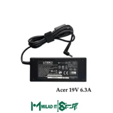 آداپتور لپ تاپ ایسر Acer 19V 6.3A _5.51.7 برند GIMO Plus