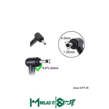 آداپتور لپ تاپ ایسوس Asus 19V 1.75A _4.01.35 زنبوکی سر فیش بزرگ مربعی