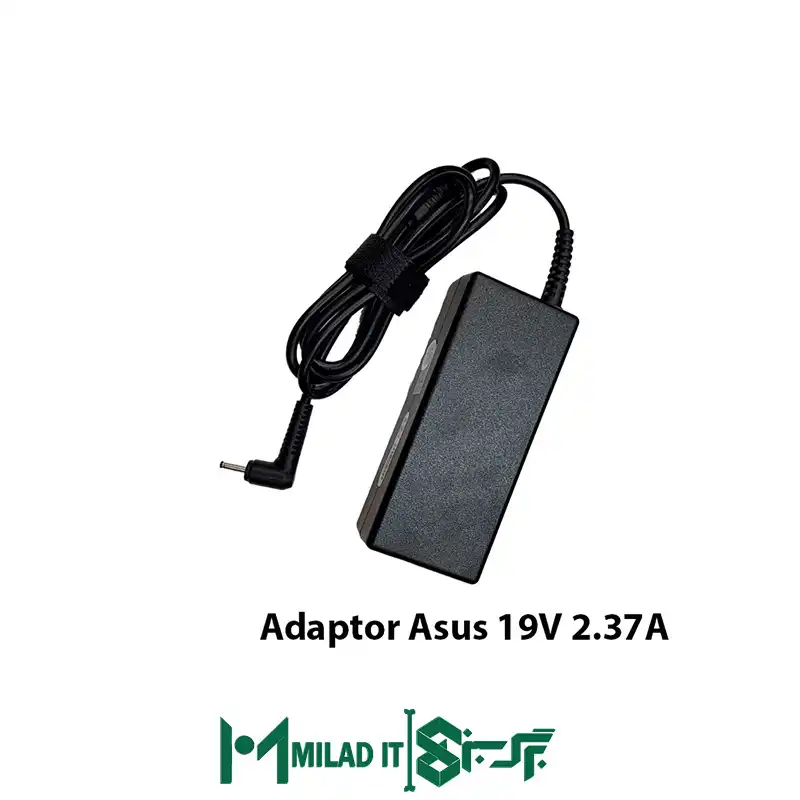 آداپتور لپ تاپ ایسوس Asus 19V 2.37A _3.01.1 گارانتی بیمه ایران