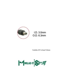 آداپتور لپ تاپ توشیبا Toshiba 15V 5A _6.33.0