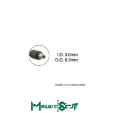 آداپتور لپ تاپ توشیبا Toshiba 15V 5A _6.33.0 برند GIMO