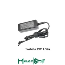 آداپتور لپ تاپ توشیبا Toshiba ۱۹V ۱.۵۸A _۵.۵۲.۵