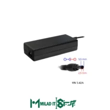 آداپتور لپ تاپ توشیبا Toshiba ۱۹V ۳.۴۲A _۵.۵۲.۵
