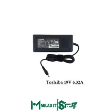 آداپتور لپ تاپ توشیبا Toshiba 19V 6.32A _2.55.5
