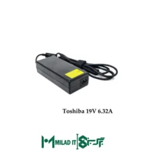آداپتور لپ تاپ توشیبا Toshiba ۱۹V ۶.۳۲A _۲.۵۵.۵