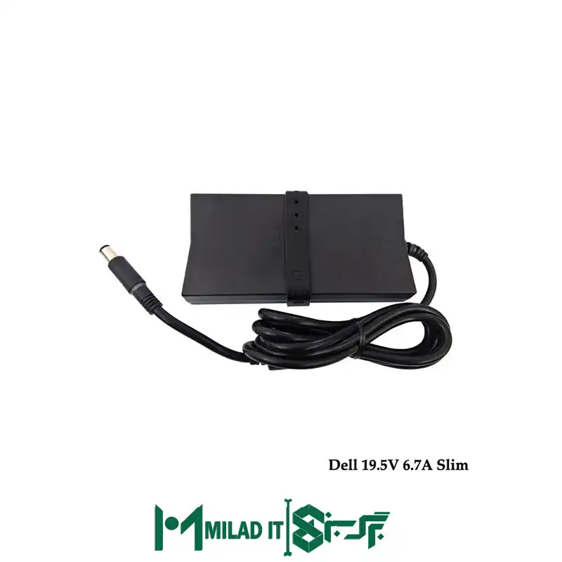 آداپتور لپ تاپ دل Dell 19.5V 6.7A Slim _7.45.0