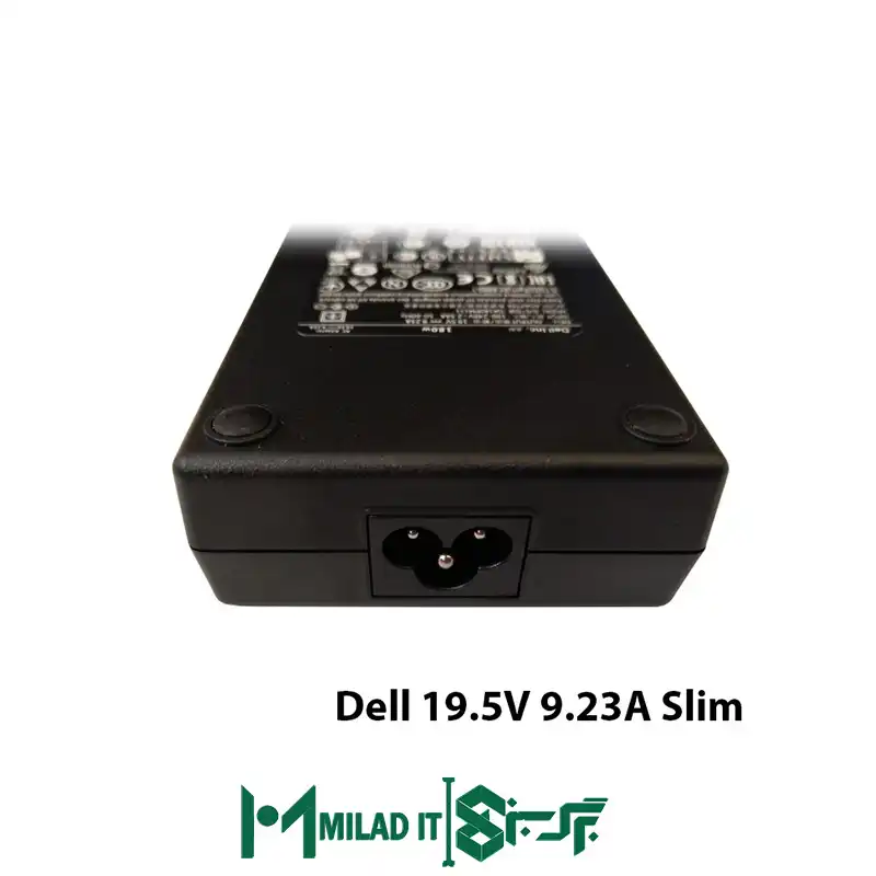 آداپتور لپ تاپ دل Dell 19.5V 9.23A Slim _7.45.0 گارانتی بیمه ایران