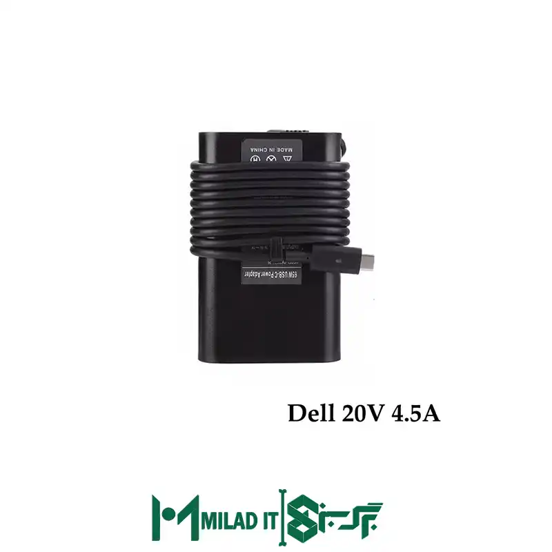 آداپتور لپ تاپ دل Dell 20V 4.5A 15V 3A 9V 3A 5V 3A