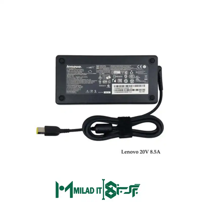 آداپتور لپ تاپ لنوو Lenovo 20V 8.5A _USB