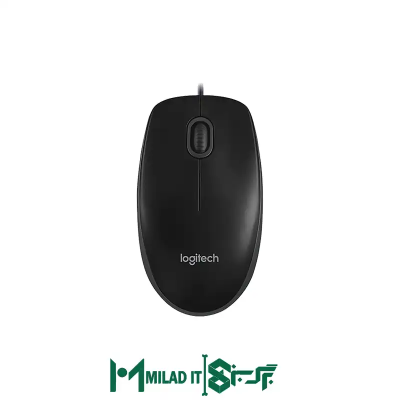 ماوس با سیم لاجیتک مدل Logitech B100